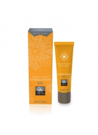 Возбуждающий интимный гель STIMULATION GEL Ginger   Cinnamon - 30 мл. - Shiatsu - купить с доставкой в Ельце