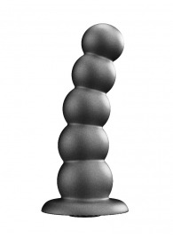 Черная насадка-плаг на харнесс PLATINUM 9 - 24 см. - LOVETOY (А-Полимер) - купить с доставкой в Ельце