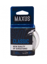 Классические презервативы в пластиковом кейсе MAXUS Classic - 3 шт. - Maxus - купить с доставкой в Ельце
