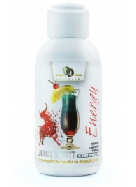 Интимный гель-смазка JUICY FRUIT с ароматом энергетика - 100 мл. - БиоМед - купить с доставкой в Ельце