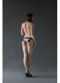 Черные трусики Better с анальной насадкой - 8 см. - Lola Games - купить с доставкой в Ельце