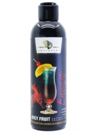 Интимный гель-смазка JUICY FRUIT с ароматом энергетика - 200 мл. - БиоМед - купить с доставкой в Ельце