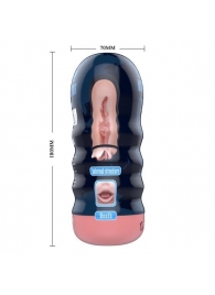 Мастурбатор-ротик Vacuum Cup Masturbator - Baile - в Ельце купить с доставкой