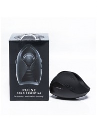 Черный инновационный мужской вибратор PULSE SOLO ESSENTIAL - Hot Octopuss - в Ельце купить с доставкой