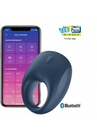 Эрекционное кольцо Satisfyer Strong One с возможностью управления через приложение - Satisfyer - в Ельце купить с доставкой