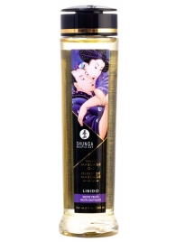 Массажное масло Libido Exotic Fruits с ароматом экзотических фруктов - 240 мл. - Shunga - купить с доставкой в Ельце