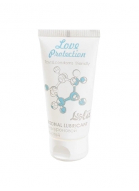 Увлажняющий лубрикант на водной основе Love Protection - 50 мл. - Lola Games - купить с доставкой в Ельце