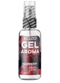 Интимный лубрикант EGZO AROMA с ароматом малины - 50 мл. - EGZO - купить с доставкой в Ельце