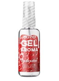 Интимный лубрикант EGZO AROMA с ароматом клубники - 50 мл. - EGZO - купить с доставкой в Ельце