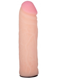 Пояс-трусики с насадкой Glamour Silver - 15,5 см. - LOVETOY (А-Полимер) - купить с доставкой в Ельце
