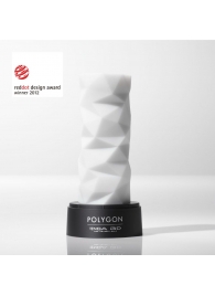 Белый 3D мастурбатор POLYGON - Tenga - в Ельце купить с доставкой