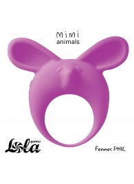 Фиолетовое эрекционное кольцо Fennec Phil - Lola Games - в Ельце купить с доставкой