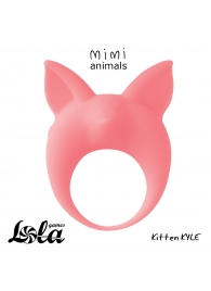 Оранжевое эрекционное кольцо Kitten Kyle - Lola Games - в Ельце купить с доставкой