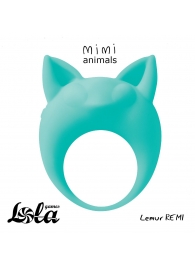 Зеленое эрекционное кольцо Lemur Remi - Lola Games - в Ельце купить с доставкой