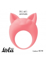 Оранжевое эрекционное кольцо Lemur Remi - Lola Games - в Ельце купить с доставкой