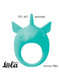Зеленое эрекционное кольцо Unicorn Alfie - Lola Games - в Ельце купить с доставкой