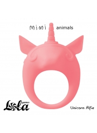 Оранжевое эрекционное кольцо Unicorn Alfie - Lola Games - в Ельце купить с доставкой