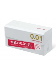 Супер тонкие презервативы Sagami Original 0.01 - 10 шт. - Sagami - купить с доставкой в Ельце