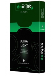 Супертонкие презервативы DOMINO Ultra Light - 6 шт. - Domino - купить с доставкой в Ельце