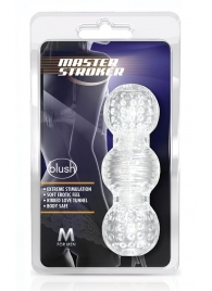 Прозрачный фигурный мастурбатор Master Stroker - Blush Novelties - в Ельце купить с доставкой