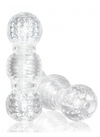 Прозрачный фигурный мастурбатор Master Stroker - Blush Novelties - в Ельце купить с доставкой