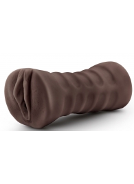 Коричневый мастурбатор-вагина Hot Chocolate Brianna - Blush Novelties - в Ельце купить с доставкой