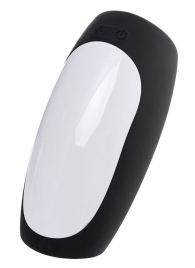 Черно-белый перезаряжаемый мастурбатор Erotist Hailstorm - Erotist Adult Toys - в Ельце купить с доставкой