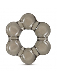 Дымчатое эрекционное кольцо Stay Hard Thick Bead Cock Ring - Blush Novelties - в Ельце купить с доставкой