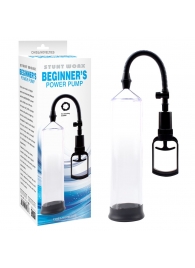 Прозрачная поршневая помпа Beginners Power Pump - Chisa - в Ельце купить с доставкой