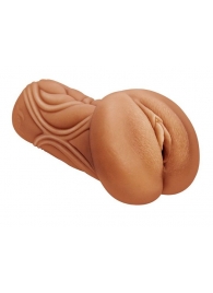 Кофейный мастурбатор-вагина Dumpling - Lola Games - в Ельце купить с доставкой