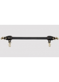 Черная распорка для ног Bound to You Faux Leather Spreader Bar - 50,8 см. - Fifty Shades of Grey - купить с доставкой в Ельце
