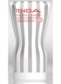 Мастурбатор TENGA Squeeze Tube Cup Soft - Tenga - в Ельце купить с доставкой
