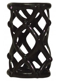 Чёрная насадка-сетка на пенис Orgasmus Wunder - Orion - в Ельце купить с доставкой