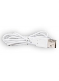 Белый магнитный кабель для зарядки Saisfyer USB Charging Cable - Satisfyer - купить с доставкой в Ельце