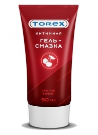 Смазка на водной основе TOREX  Спелая вишня  - 50 мл. - Torex - купить с доставкой в Ельце