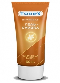 Смазка на водной основе TOREX  Чувственная ваниль  - 50 мл. - Torex - купить с доставкой в Ельце