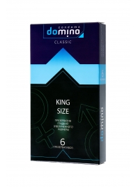 Презервативы увеличенного размера DOMINO Classic King size - 6 шт. - Domino - купить с доставкой в Ельце