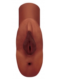 Коричневый мастурбатор Perfect Pussy Double Stroker - Pipedream - в Ельце купить с доставкой