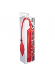 Красная вакуумная помпа Power Pump Red - Toy Joy - в Ельце купить с доставкой