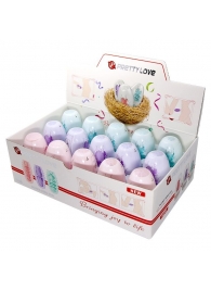 Набор из 15 мини-мастурбаторов Fantastic Egg Hard Boiled - Baile - в Ельце купить с доставкой