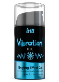 Жидкий интимный гель с эффектом вибрации Vibration! Ice - 15 мл. - INTT - купить с доставкой в Ельце