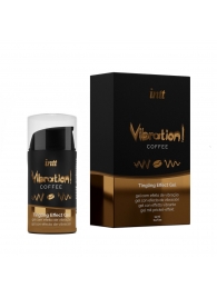 Жидкий интимный гель с эффектом вибрации Vibration! Coffee - 15 мл. - INTT - купить с доставкой в Ельце