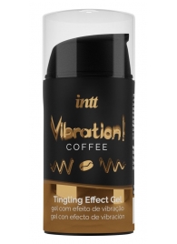 Жидкий интимный гель с эффектом вибрации Vibration! Coffee - 15 мл. - INTT - купить с доставкой в Ельце