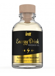 Массажный гель с согревающим эффектом Energy Drink - 30 мл. - INTT - купить с доставкой в Ельце