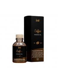 Массажный гель с согревающим эффектом Coffee - 30 мл. - INTT - купить с доставкой в Ельце