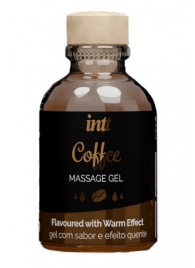 Массажный гель с согревающим эффектом Coffee - 30 мл. - INTT - купить с доставкой в Ельце