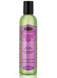 Массажное масло Naturals Island Passion Berry с ароматом тропических фруктов - 236 мл. - Kama Sutra - купить с доставкой в Ельце