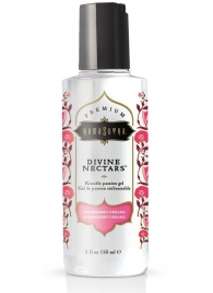 Гель-лубрикант на водной основе Divine Nectars Strawberry Dream с ароматом клубники - 150 мл. - Kama Sutra - купить с доставкой в Ельце