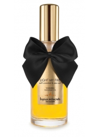 Массажное масло Light My Fire с ароматом карамели - 100 мл. - Bijoux Indiscrets - купить с доставкой в Ельце