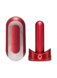 Красный мастурбатор Flip Zero Red   Warmer с подогревом - Tenga - в Ельце купить с доставкой